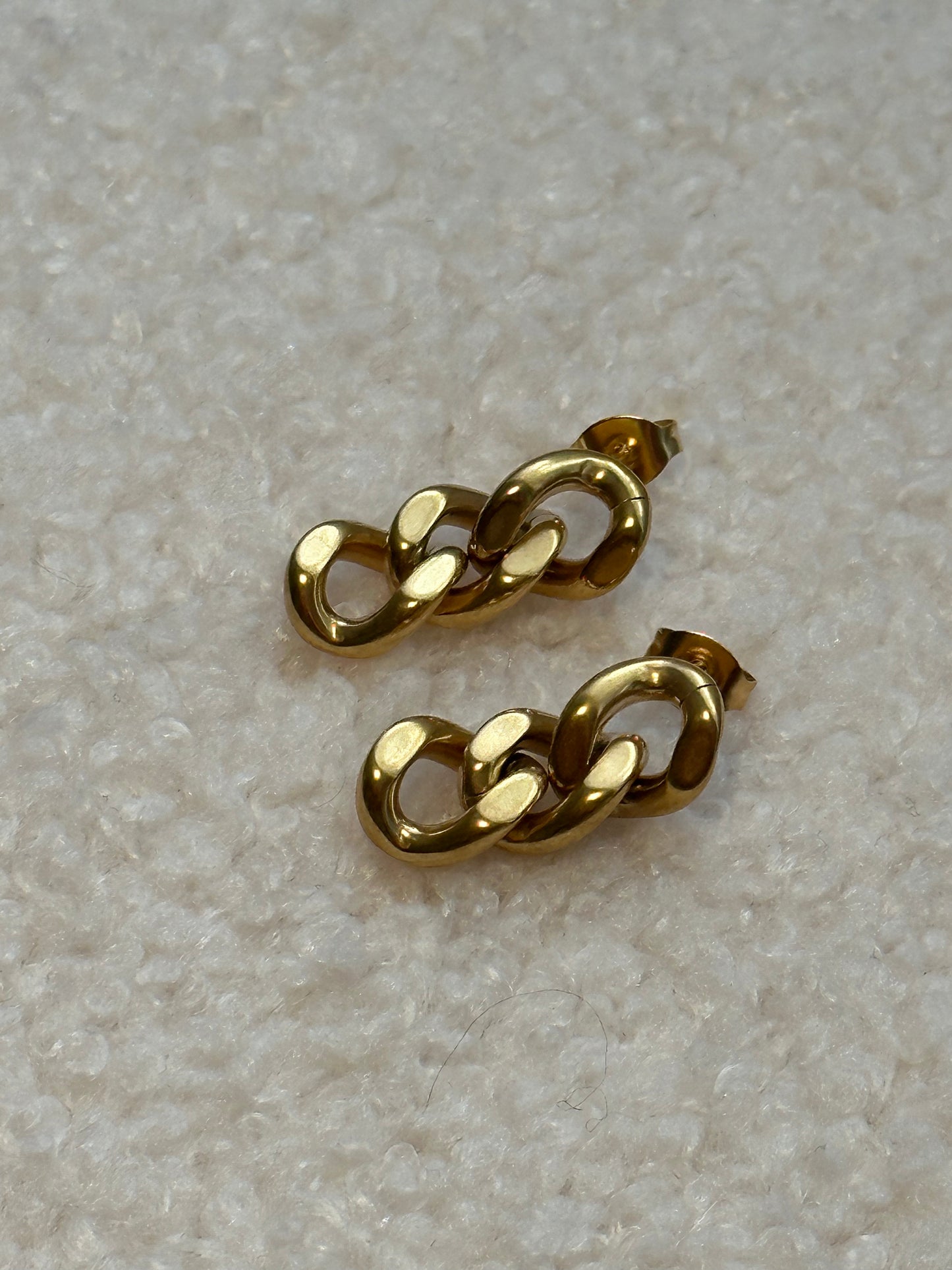 Small Link Earrings